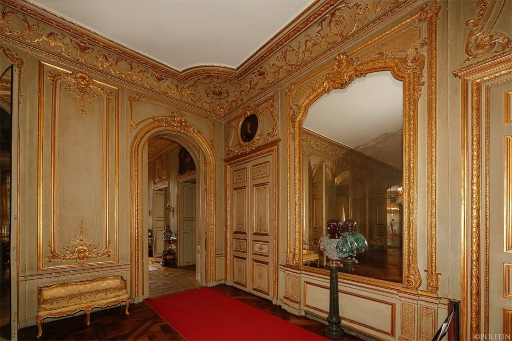 Интерьеры особняка де Ларошфуко-Дудовиль в Париже. Французское и итальянское барокко.